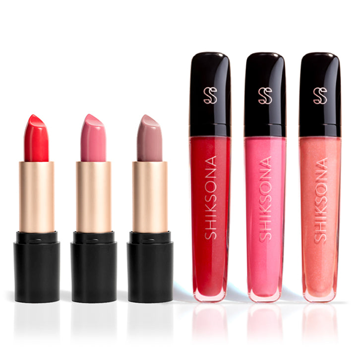 ShikSona On-The-Go Lipstick & Lipgloss Kit